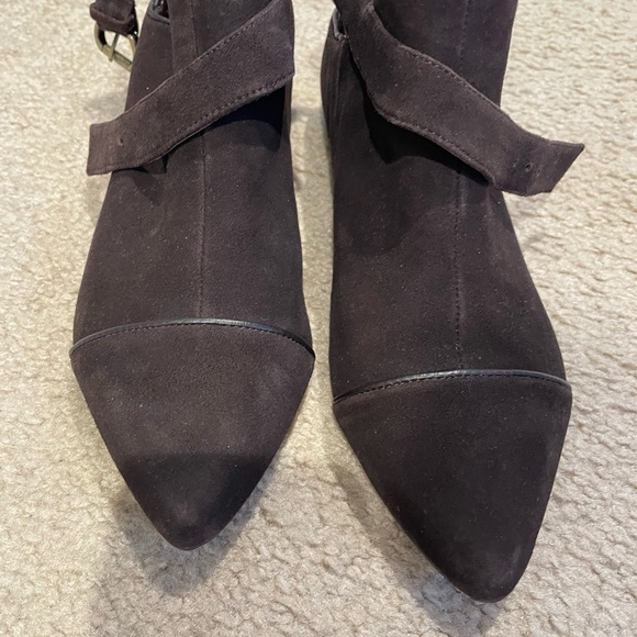 Leon Max brown suede flats Size 7.5 - Picture 5 of 12